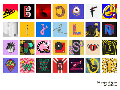 My 36 Days of Type!