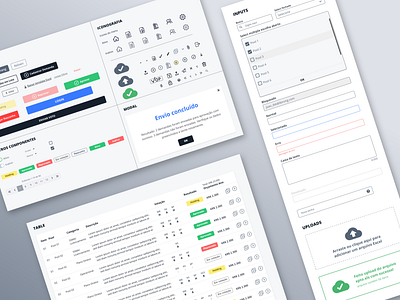 VOP Styleguide buttons design designsystem iconography inputs interface labels styleguide system ui ux vop