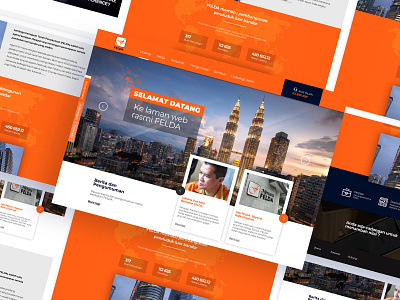 Portal Felda UI apps screen branding design illustration ui ui element ui pack ux ux designer web website