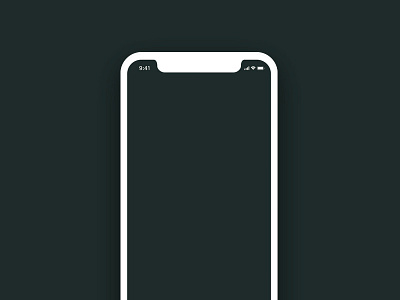 Iphone X apps screen illustration ui ui element ux ux designer web website