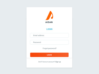 Login for borang.io ui ui element ux ux designer web