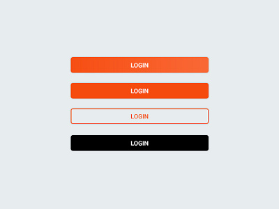 Button styles apps screen branding button design design login sign up ui ui element ui pack ux ux designer web website