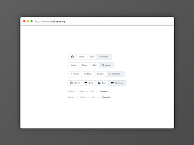Breadcrumbs UI apps screen design ui ui element ux designer web website