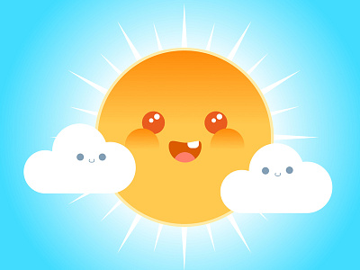 Sunny Tee Print children cute happy kids print sunny sunshine t shirt vector vector art vector illustration