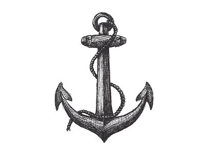 Anchor - DEEP Branding WIP anchor icon illustration logo nautical ocean