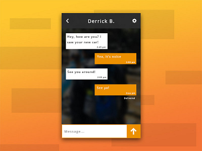 Direct Messaging | Daily UI 013