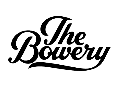 The Bowery bowery brendan city downtown lettering logo manhattan new york prince the type typography