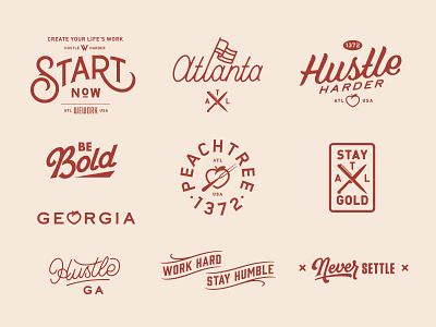 Atlanta by Brendan Prince for WeWork on Dribbble