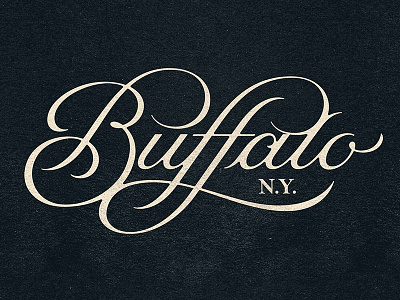 Buffalo brendan buffalo lettering logo new york prince type typography
