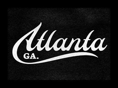 Atlanta atlanta brendan city georgia lettering logo logotype prince type typography