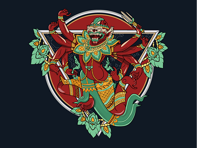 MMA Rushguard with Hanuman illustration. Monkey Warrior 2d art design dress design illustration rushguard t shirt design t shirt graphic