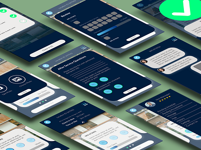 Location-centric mobile app feature app art blue branding design easy figma green illustration illustrator mobile app prototype simple sketch ui ux