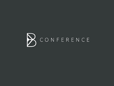 Begin Conference | Secondary Logo branding conference identity logo