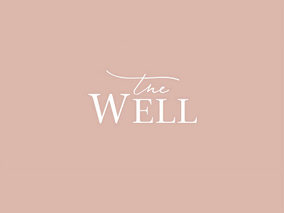 The Well | Logo branding design identity logo