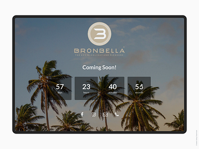 Bronbella.com Landing Page