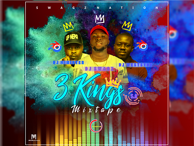 3 Kings Mixtape animation branding design icon identity mockup typography ui ux vector web