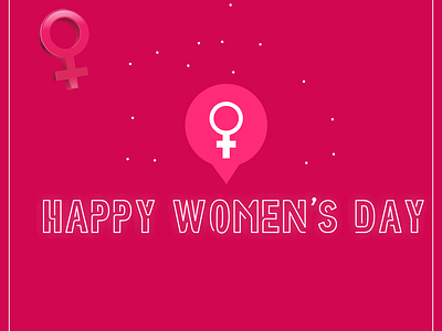 Happy Women S Day abstract art animation app art brand branding design flat icon identity illustration illustrator ios logo mockup typography ux vector web website