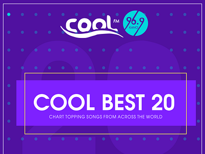 Cool FM Best 20 animation branding design illustration mockup