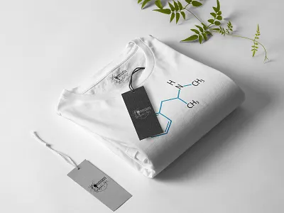 Methamphetamine In White T-shirt apparel breaking bad chemistry clothing design drug drugs heisenberg lab merch merchandise meth print t shirt t shirt design tee tshirt tshirtdesign tv walter white