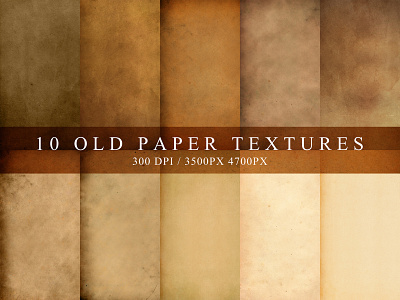 Old Paper Textures - Download ancient antique background bundle design digital download old overlay pack paper paper texture photoshop print texture texture pack textures vintage wallpaper