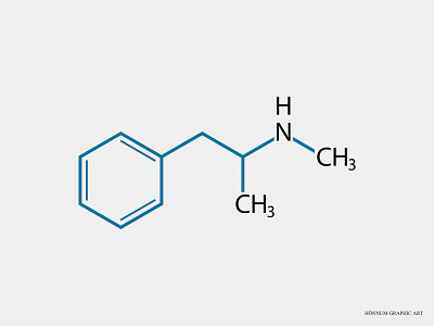 Methamphetamine In White T-shirt Design apparel breaking bad chemistry clothing design drugs flat illustration lab merch merchandise print science shirt tee tshirt tshirtdesign tv vector walter white