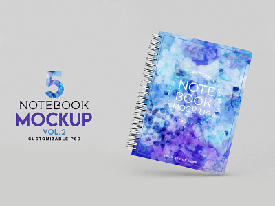 Notebook Mockup Vol 2 - Download