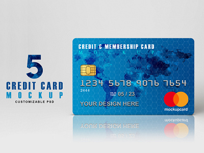 Credit Card Mockup - Download