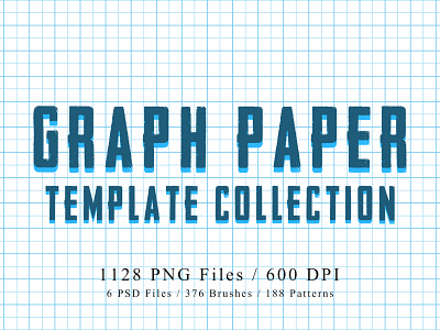 Graph Paper Template Collection - Download bundle design digital download geometric graphic graphic design grid grids notebook paper pattern pattern design patterns photoshop png print psd template templates