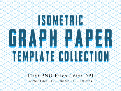 Isometric Graph Paper Template Collection - Download