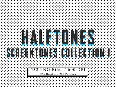 Screentones Collection 1 - Halftones - Download