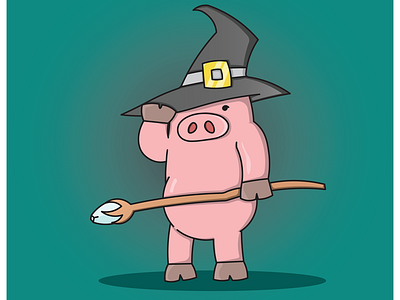 Magician pig magician pig