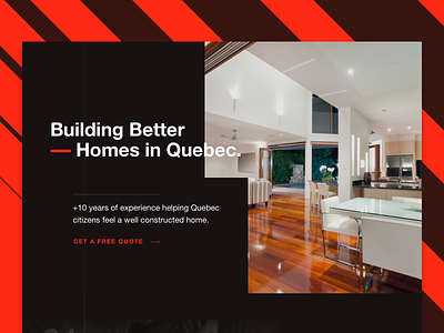 Remodelling Polaire construction elegant home interior modern web website website design