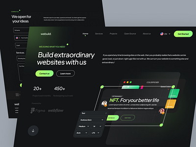 webuild. - Design Agency Website