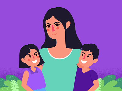 Mother's day education family illustration kids book love mothersday unite women
