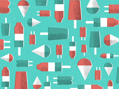 Frozen Food bomb pops cold dessert frozen ice illustration illustrator photoshop popsicles snow cones summer texture
