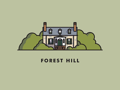 Forest Hill forest hill illustration neighborhoods of richmond richmond rva southside va virginia
