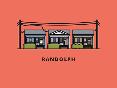 Randolph illustration neighborhoods of richmond randolph richmond rva va virginia