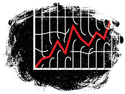 Using data to shorten prison sentences / 01 data editorial graph illustration jail justin tran prison