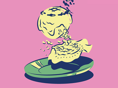 #whip design food illustration justin tran something wip