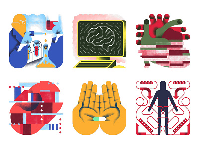 The Atlantic / healthcare innovations article editorial healthcare illustration infographic innovation invention justin tran medicine the atlantic