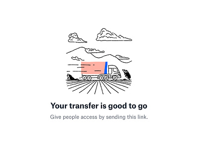 Dropbox Transfer / success