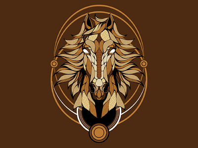 Horse Logo Illustration