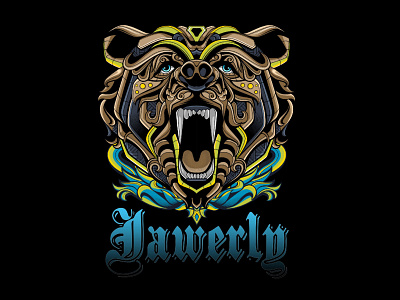 Jawerly Bear artwork bear bear logo branding cloth design grapichdesign illustration logo logodesign vector wild wildlife