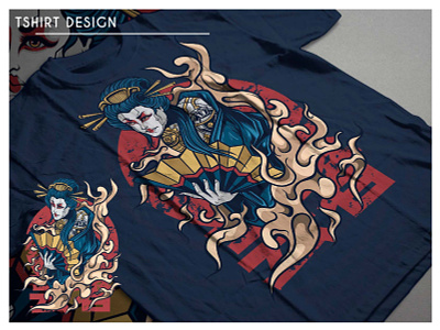 Gheisha Cyborg apparel artwork cloth cover design design grapichdesign illustration logo tshirt tshirtdesign