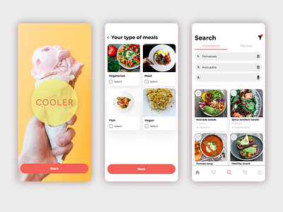App Cooler app food recipe tasty