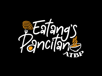 Eatang's Pancitan graphic design identity design logo