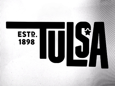 Tulsa Typographic Treatment