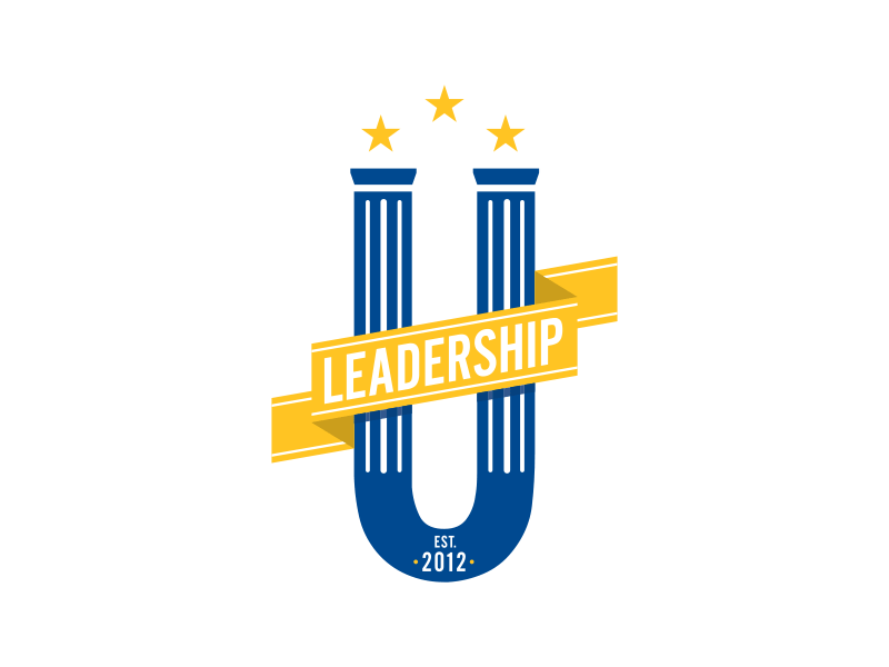 Leadership U Logo banner columns education human resources leadership logo oklahoma stars training tulsa university