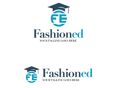 Fashioned Logo design education logo fashion logo logo