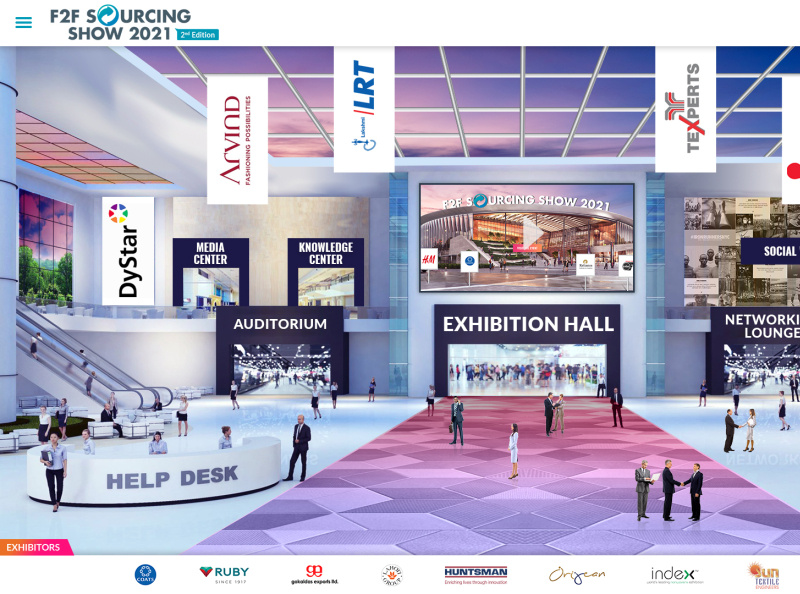 Virtual Trade Fair Lobby Design by Krishna Dave on Dribbble